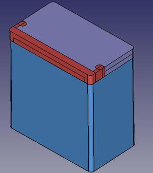 Razor blade disposal container