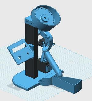 Pellet weighing machine