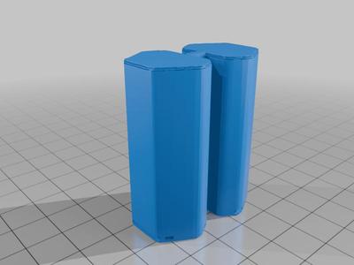 Versatile Stackable Storage Box side-by-side attachment