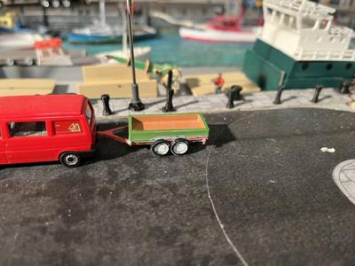 HO scale 4 wheel Trailer
