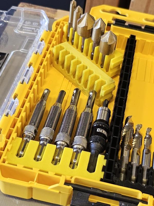 Dewalt ToughCase Long Bit Holder (Multiple slots)