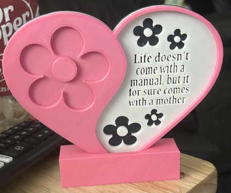 Heart Plaque - Gifts For Mom