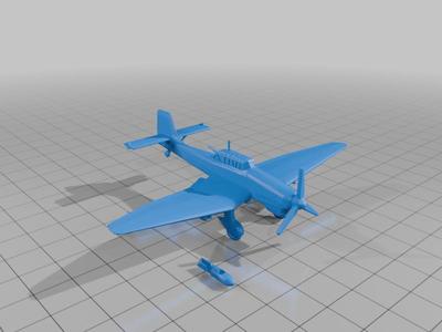 stuka with removable bomb