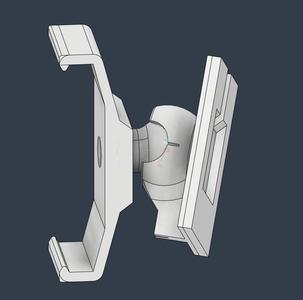 HDZero Ball Joint Antena Mount (No Supports!) 