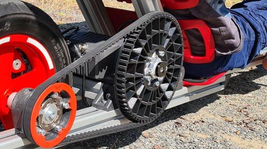 63 teeth belt sprocket for Infento e-pulse 