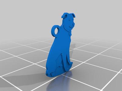 Dog Keychain