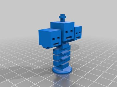 Minecraft chess set