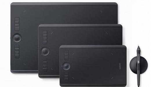 wacom intuos pro drawing tablet 3d model