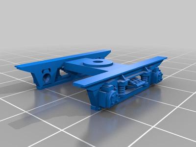 Waddingtons standard railcar trailer bogie HO