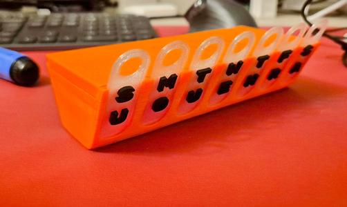 7 Day Pill Organiser