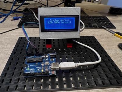 fischertechnik LCD 2004 and 1604 housing
