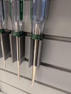 Menards Slatwall Screwdriver Accessory