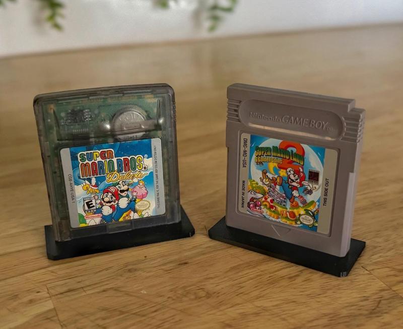 Gameboy Cartridge Stand