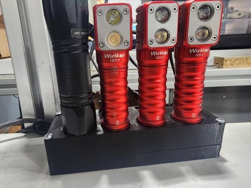 HD15 Wurkkos flashlight holder