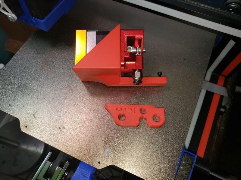 Ender 3 Neo Direct Drive for Dual Gear Extruder. + Sherpa