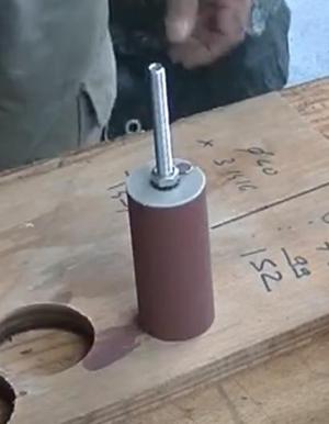 Tambour de ponçage 40 mm