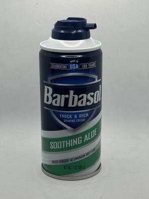 Barbasol Shaving Cream Can