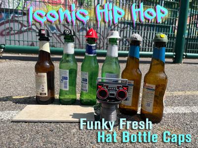 Hip Hop Hat Bottle Caps – Funky Fresh Fly Edition