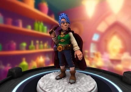 Gnome Female Wizard/Mage/Sorcerer