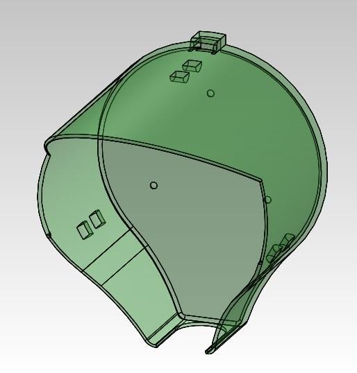 Proteção chuva e Sol para câmera Intelbras IM3