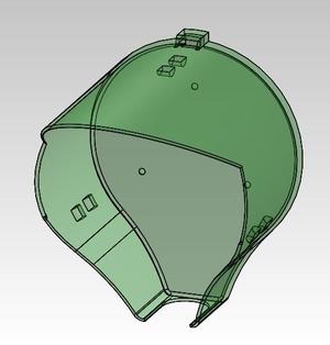 Proteção chuva e Sol para câmera Intelbras IM3