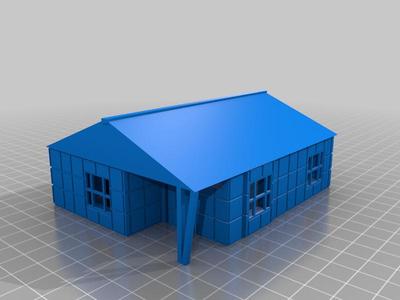 lustron house ho scale