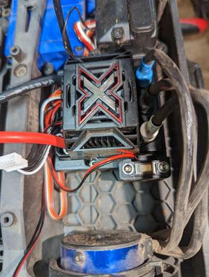 Mamba Monster X ESC Mount for Traxxas Maxx