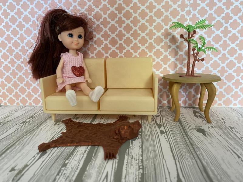 Bear carpet dollhouse