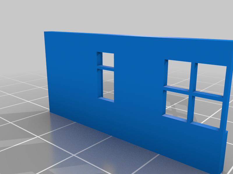 n scale semidetached house