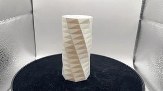 Faceted Toothpick Holder