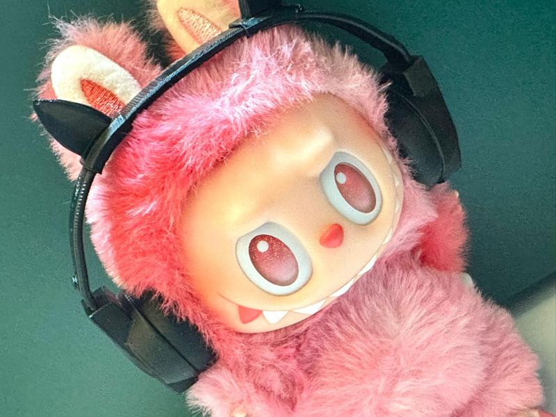 LABUBU Cat Ear Headphones Accessory