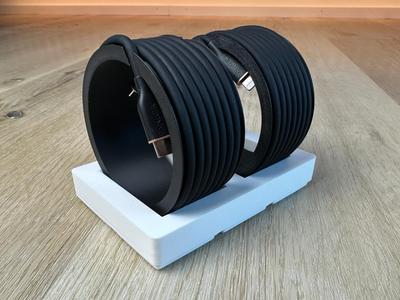 Gridfinity 2x3 Cable Wheel Holder