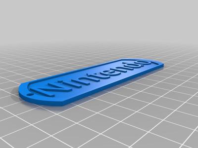 Nintendo keychain