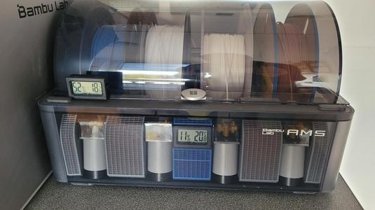 My optimized dry-box set for Bambu Lab AMS