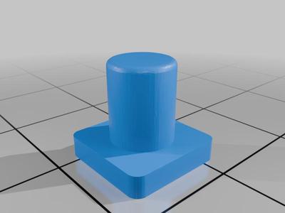 Box for square tactile Button