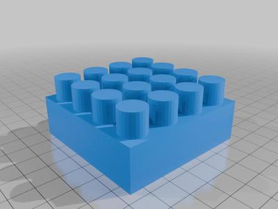 My Customized LEGO-Compatible Brick 2