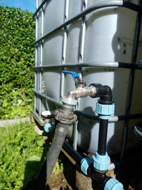 1 Zoll BSP (G1") to 3/4 Zoll BSP (G3/4") IBC tank thread adapter for brass faucet  - 1 Zoll BSP (G1„) auf 3/4 Zoll BSP (G3/4“) IBC Tankgewindeadapter für Messinghahn