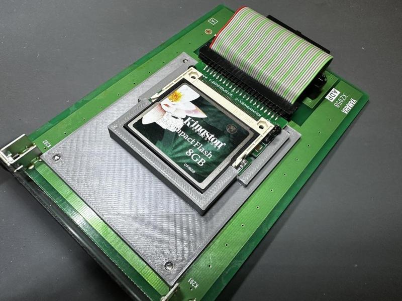 Compact Flash IDE adapter mount for Yamaha AW4416