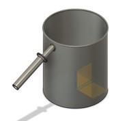 Copo de transbordo para hidrostática