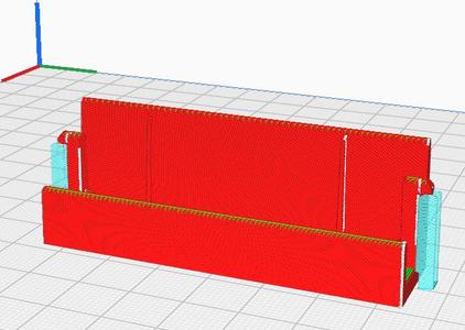 Lock for Zenker/Lidl sheet cake baking tray with transport hood. Newly constructed from original lock with all details.