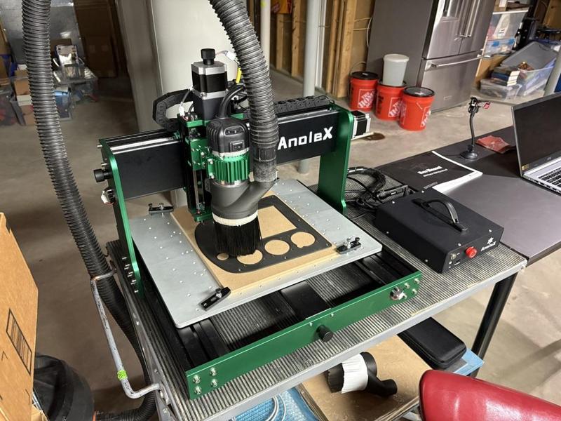 65mm CNC Dust Shoe with Magnetic Skirt