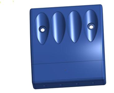 Wall holder for Swiss Tools Electronics Precision Screwdriver Set PB 8620.CBB