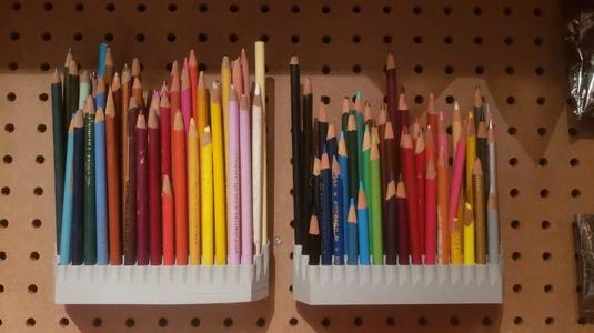 Porte-crayons double / Double pencil holder