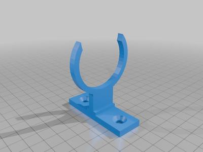 Customizable wall mount for circular objects