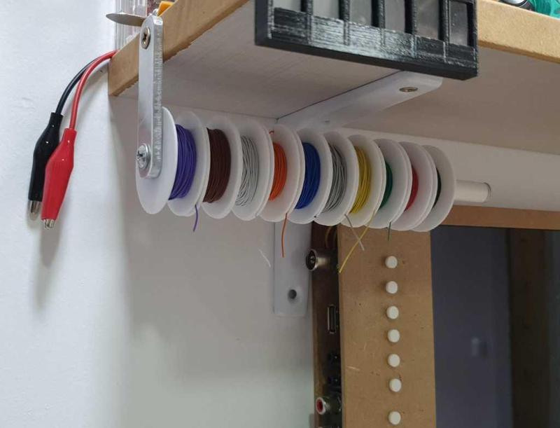 Small Spool for electronics wire