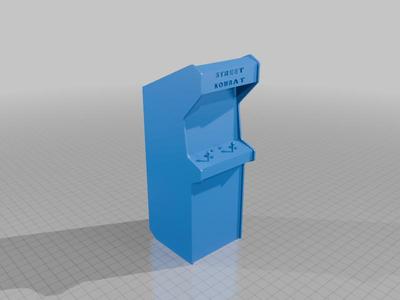 Street Kombat Arcade Machine (1/12 scale)