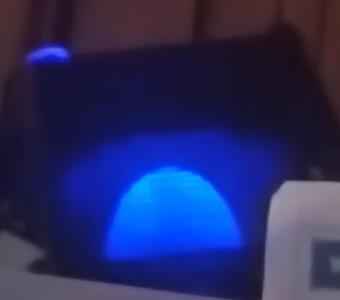 The mosquito capture box by 8025 blue light fan