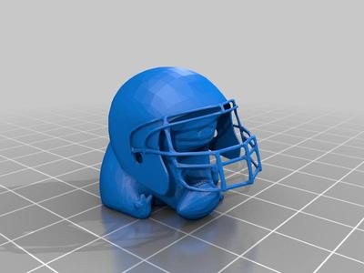 fred the frog and he plays football!