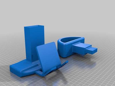 Headphone and phone stand