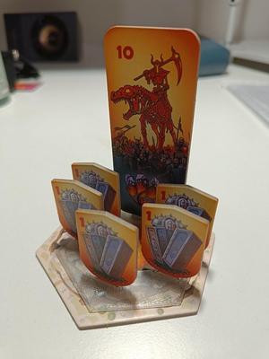 Boss tile for boardgame Karak II (Karak 2)
